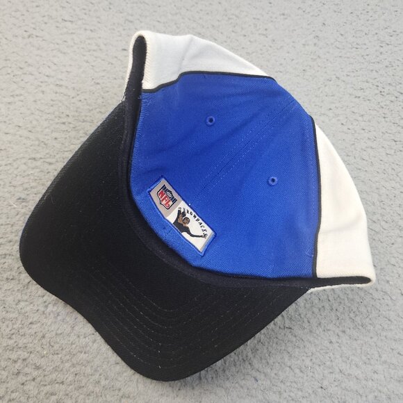 Indianapolis Colts Hat Cap Fitted Reebok Blue White NFL Football Throwbacks - Picture 5 of 8